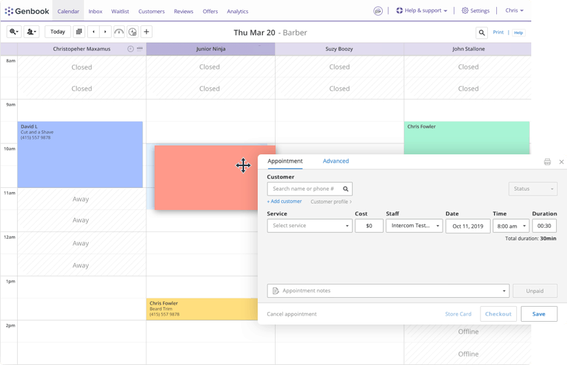 small business online scheduling