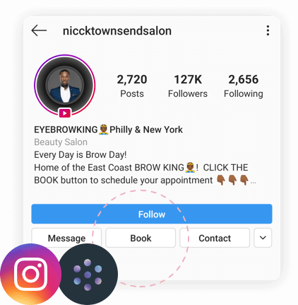 Genbook Instagram intigration
